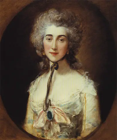 Portrait of Grace Dalrymple Elliott Thomas Gainsborough